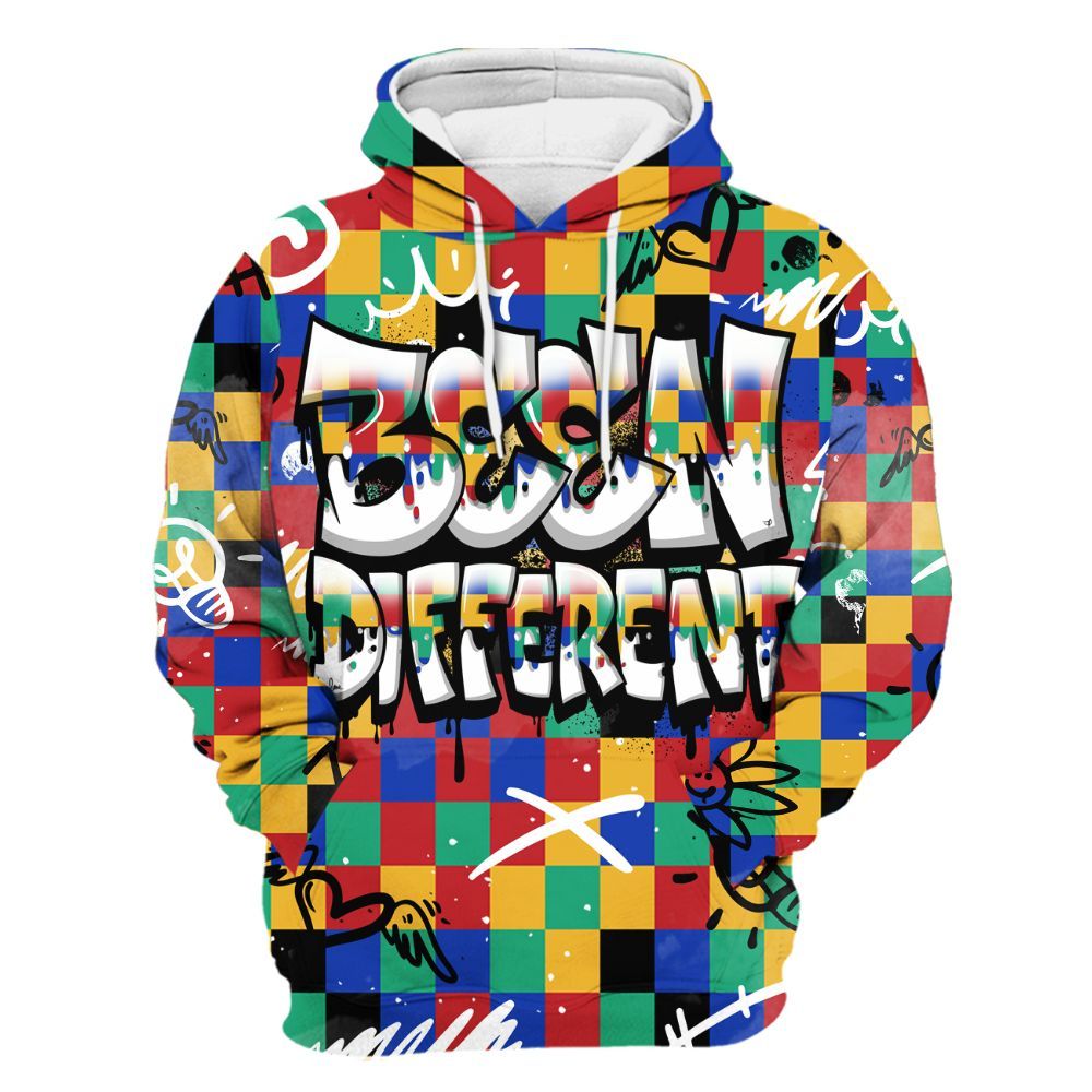 Hoodie To Match Air Rainbow Weave - Drip Been Di2ferent All Over Print