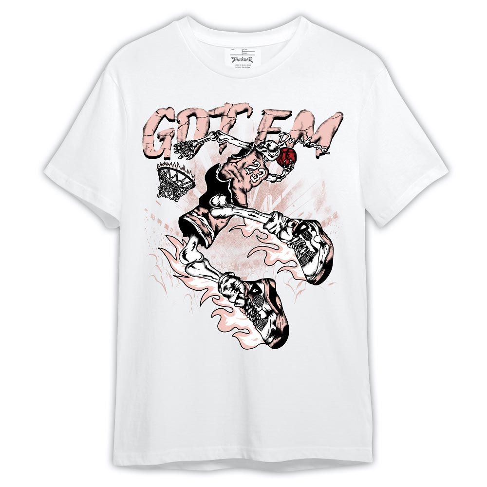 Shirt To Match Low Legend Pink 11s - Got'Em 23 Basketball Shirt Outfit