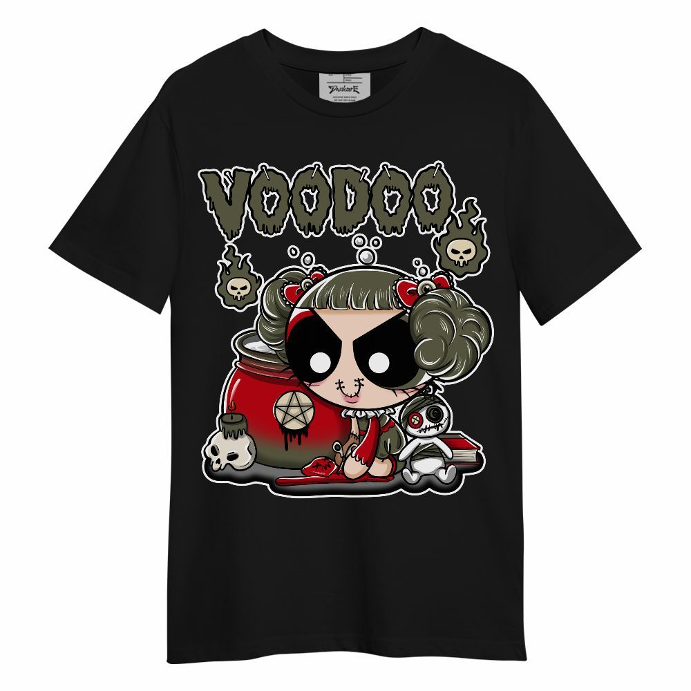 Shirt To Match Travis Scott Low OG Medium Olive 1s - Voodooz Unique Unisex Shirt