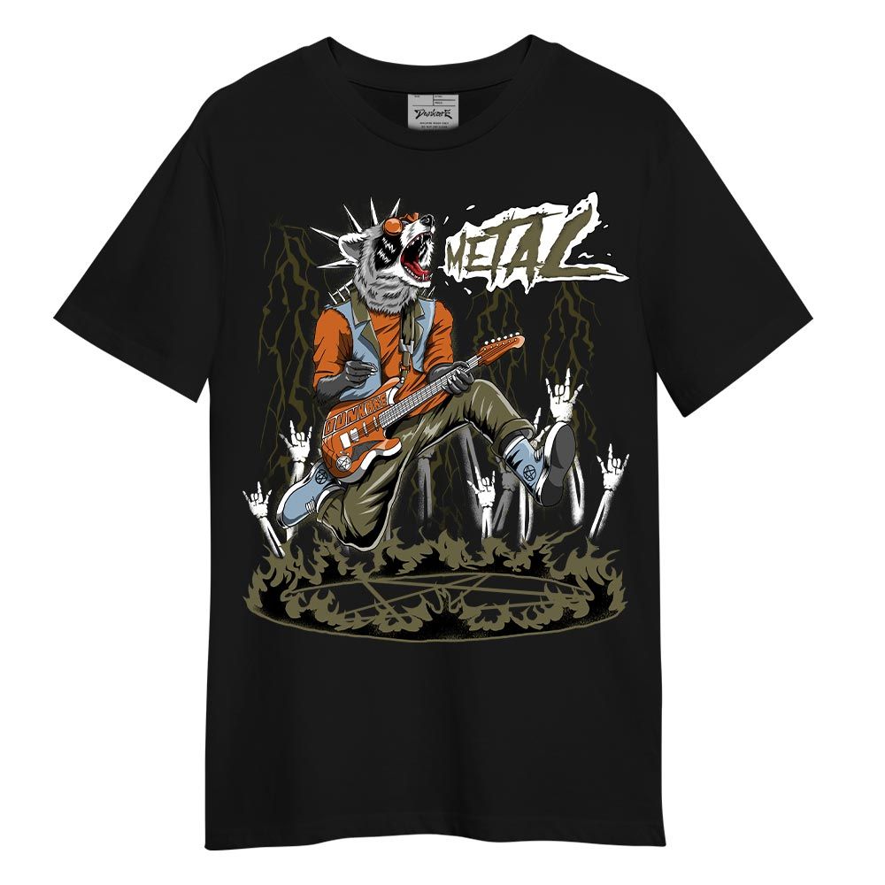 Shirt To Match Olive 5s T-- Punk Rock Raccoon T-Shirt Unisex