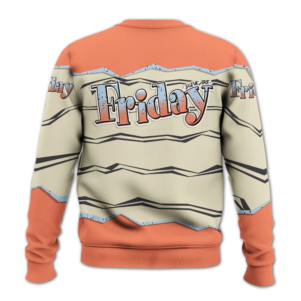 Sweatshirt To Match DJ Khaled Crimson Bliss 5s - Friday Movie 90s TV All Over Print