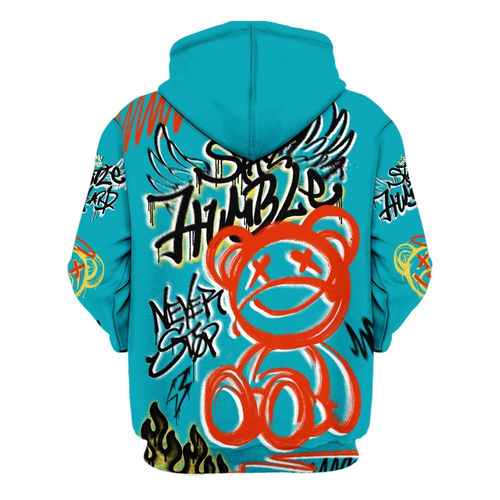 Hoodie To Match Dunk Low KD 17 N7 - Humble Drip Streetwear Graffity All Over Print