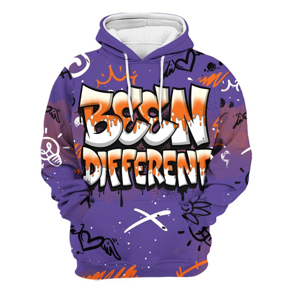 Hoodie To Match Air Max Waffle SP Voltage Purple - Drip Been Di2ferent All Over Print