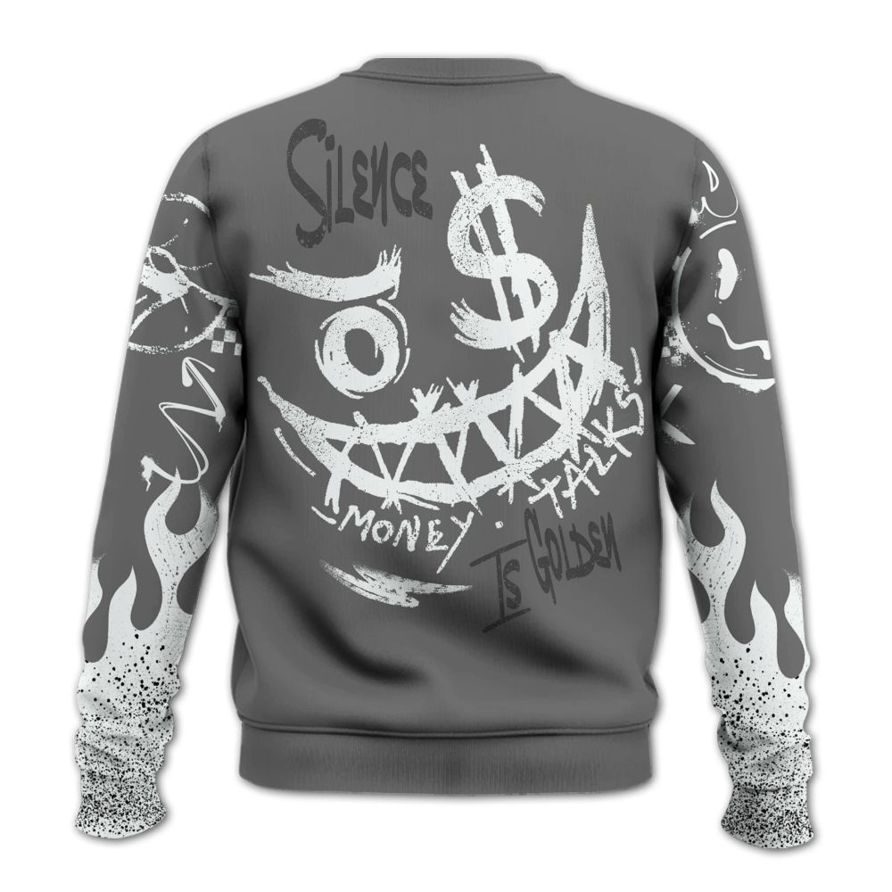 Sweatshirt To Match Retro Stealth 12s - Mouth Burning Street Style All Over Print