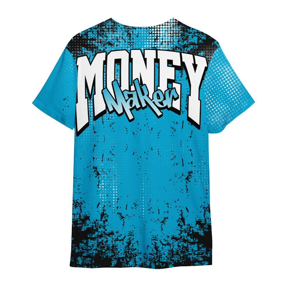 Shirt To Match Ja 3 Jurassic Park Metallic Silver - Move In Silence Money Street Retro All Over Print