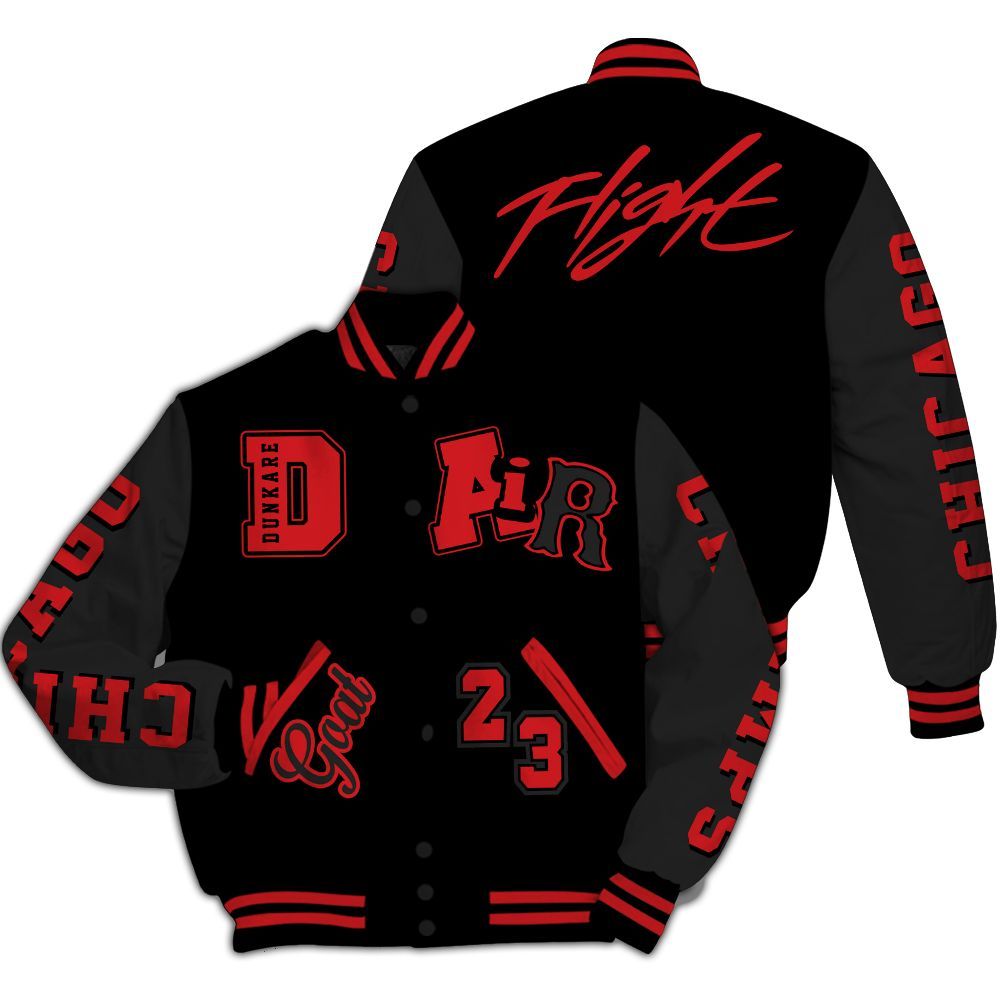Varsity Jacket To Match Bloodline 12s - AIR Number 23 GOAT All Over Print