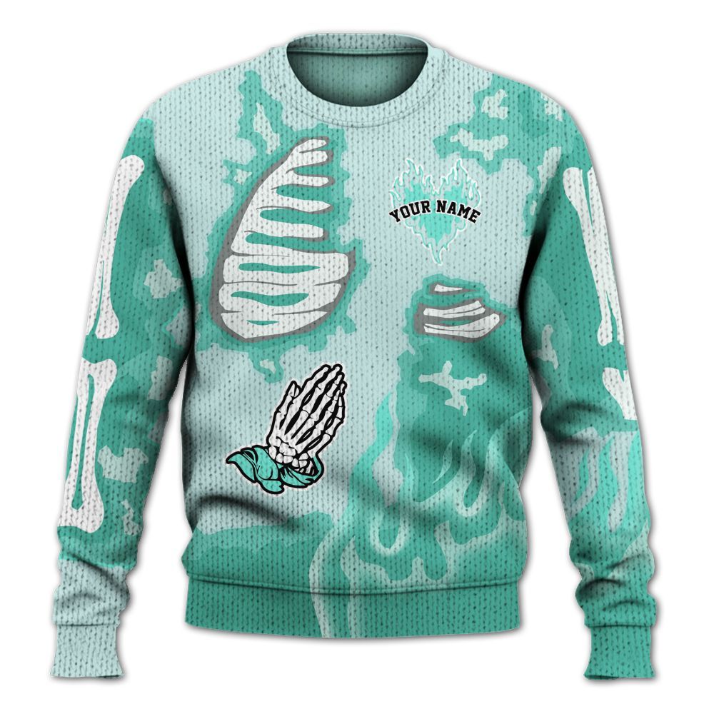 Sweater To Match Retro Low Igloo 11s - Dislike Us Graphic Burning Custom Name Graphic