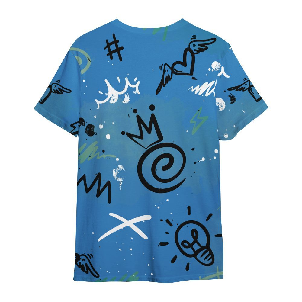 Shirt To Match Low Carolina 17s - Drip Been Di2ferent All Over Print