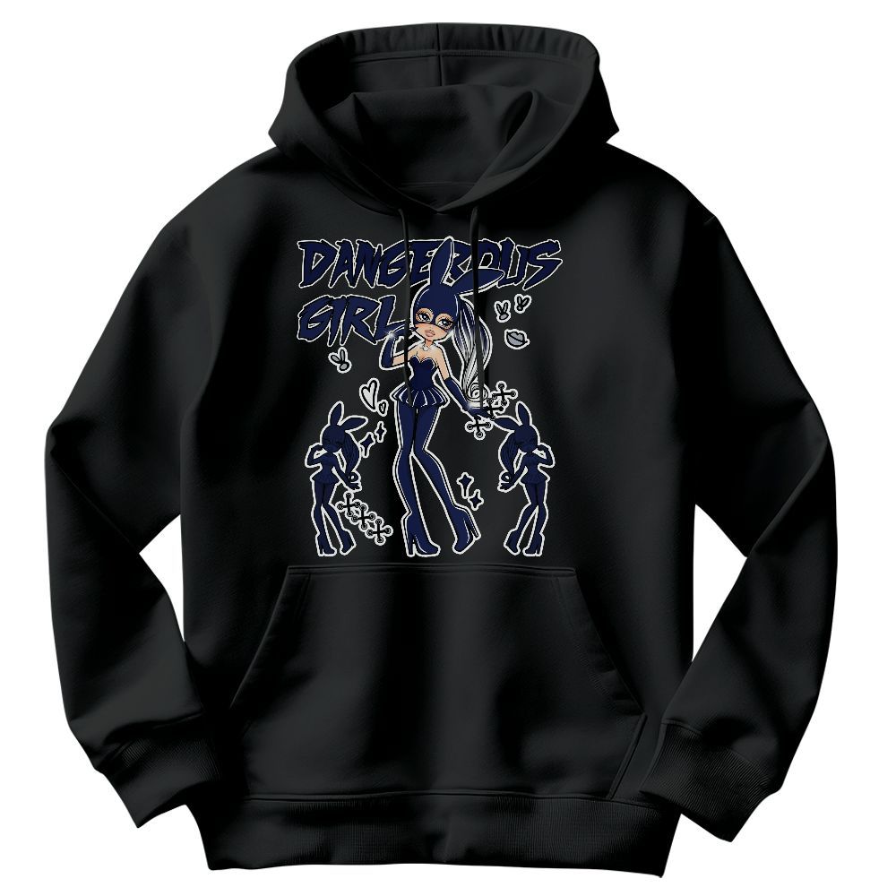 Sweatshirt To Match Midnight Navy 11s - Dangerous.Girl Graphic