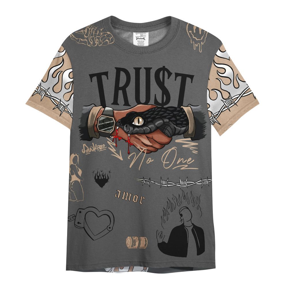 Shirt To Match Kobe 9 EM Mamba - Snake Trust No One All Over Print