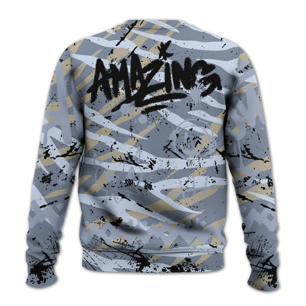 Sweatshirt To Match Ja 2 Induction - Friday Sneaker Crayon All Over Print