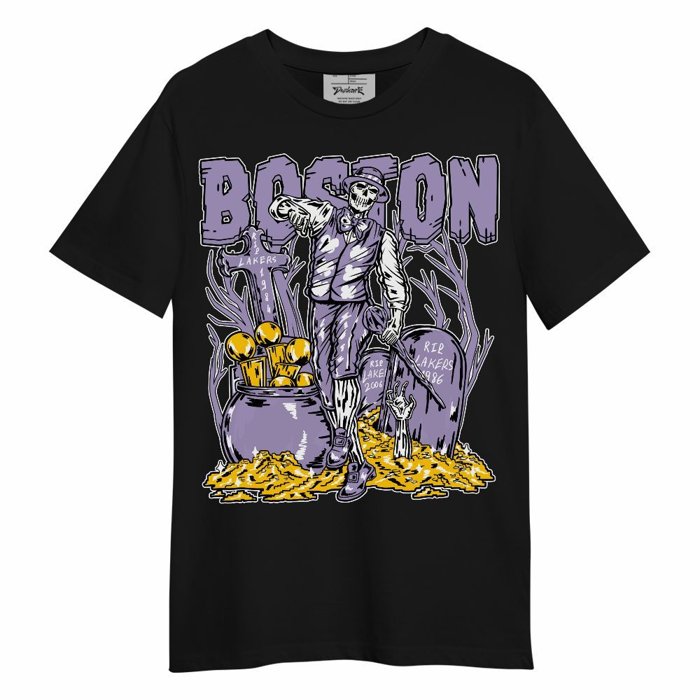 Shirt To Match Low Pure Violet 11s - Goldrush Skeleton Unisex Shirt