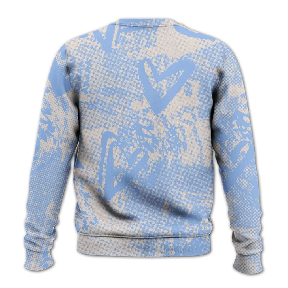 Sweatshirt To Match Air Max 1 Royal Pulse - Skull Love All Over Print