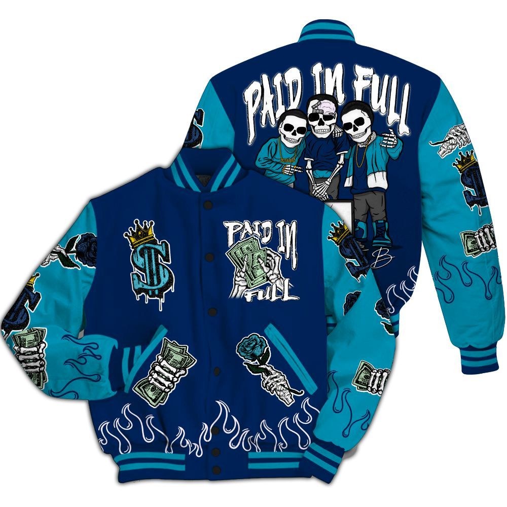 Varsity Jacket To Match Kobe 5 X-Ray - Fire Everybody Paid In All Over Print