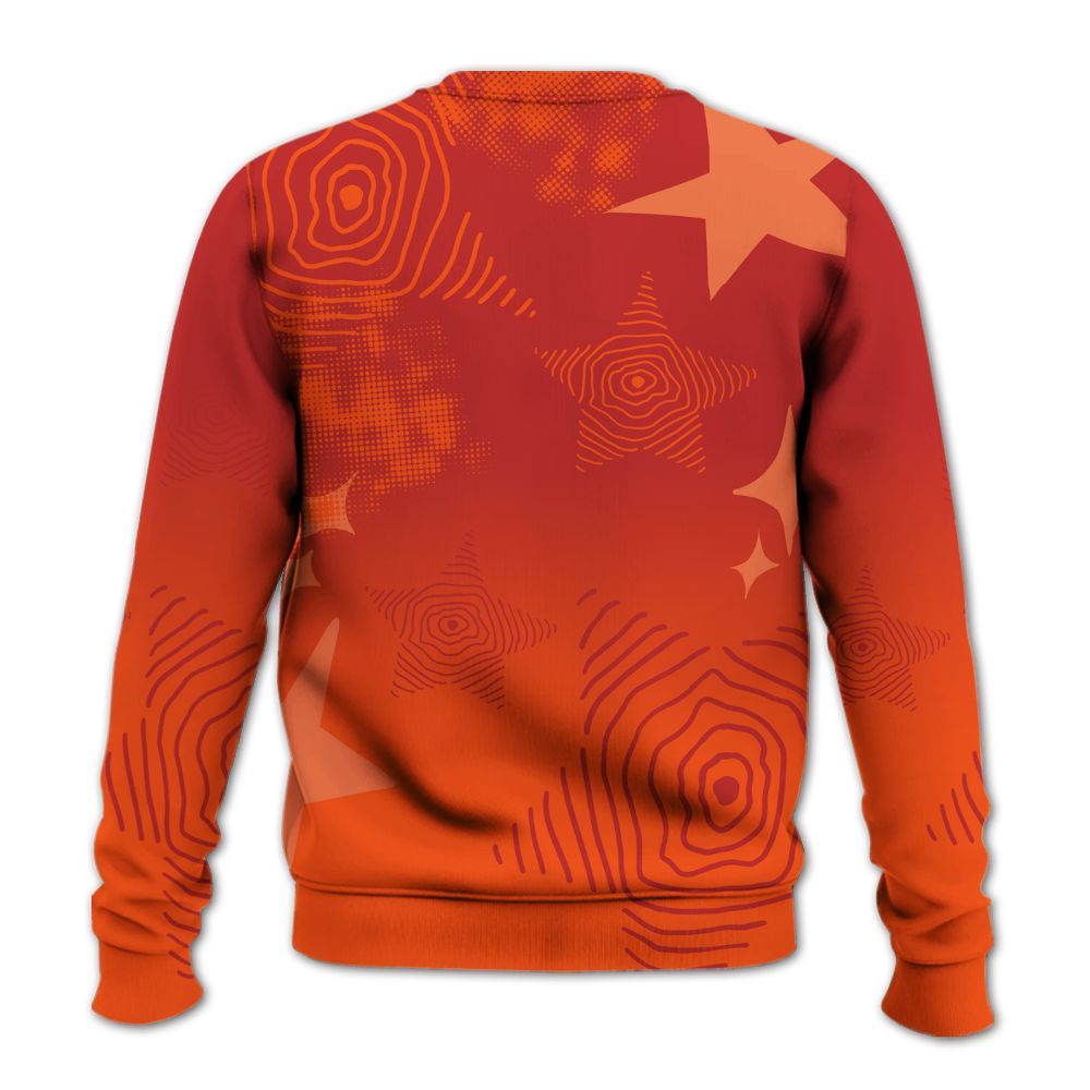 Sweatshirt To Match Kobe 6 Protro Total Orange - Sneakerz Girlz Unique Starz All Over Print