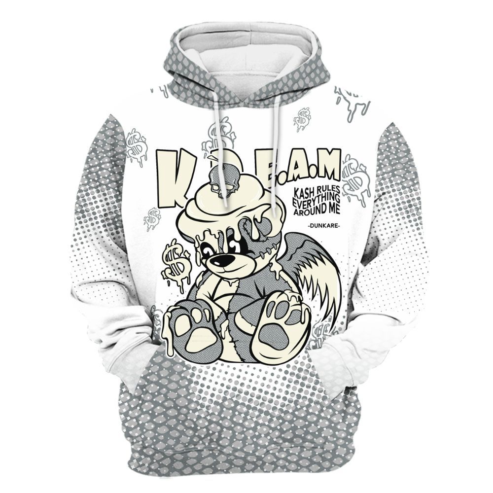 Hoodie To Match Low CNY Year Of The Snake 11s - Loot Bear Unique Drip All Over Print