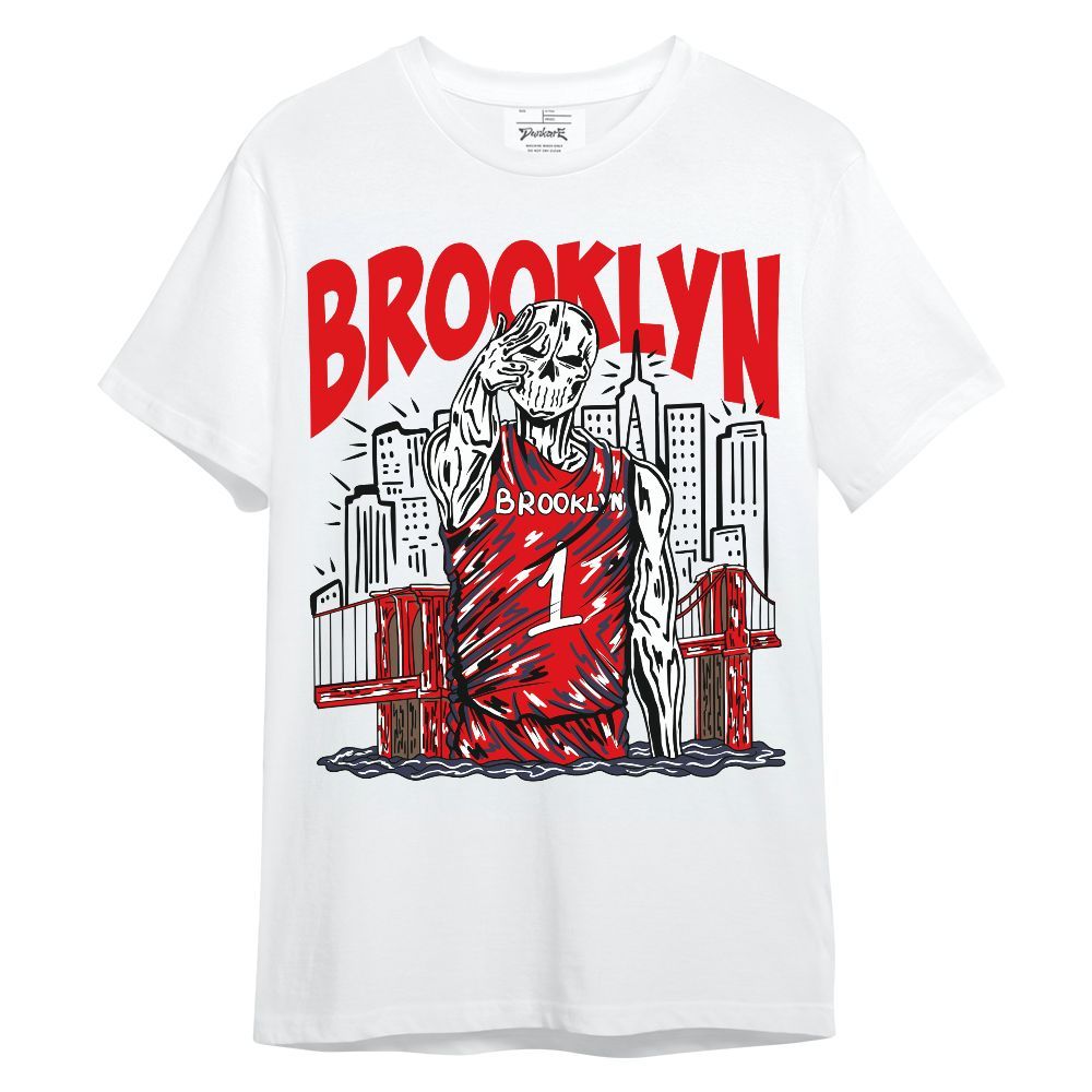Shirt To Match Low OG Howard Bison 1s - Brooklyn's Skeleton Unisex Shirt