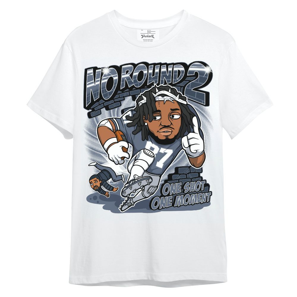 Shirt To Match Low Diffused Blue 11s - Kdot No Round Two Graphic Unisex Shirt