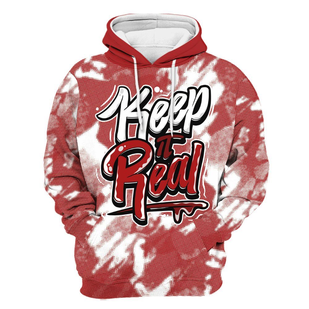Hoodie To Match Red Taxi 12s - Keeping It Reals Shirt Unisex Oufit All Over Print