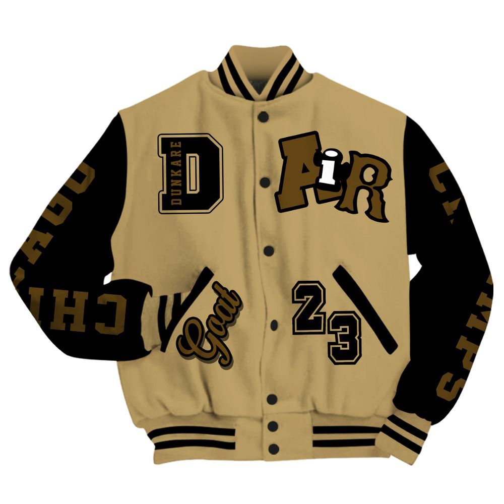 Varsity Jacket To Match Black LD 1000 - AIR Number 23 GOAT All Over Print