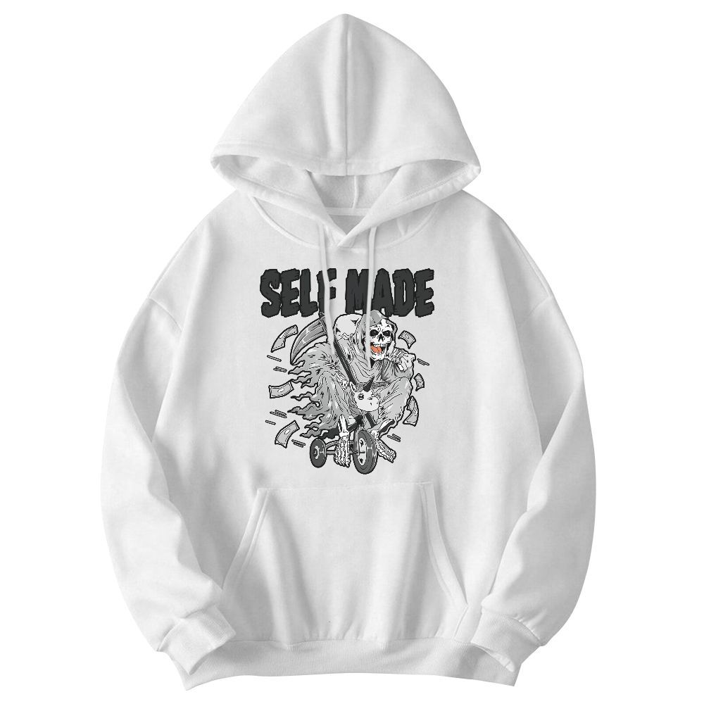 Sweatshirt To Match Metallic Silver 14s - Self Make Skeleton Graphic