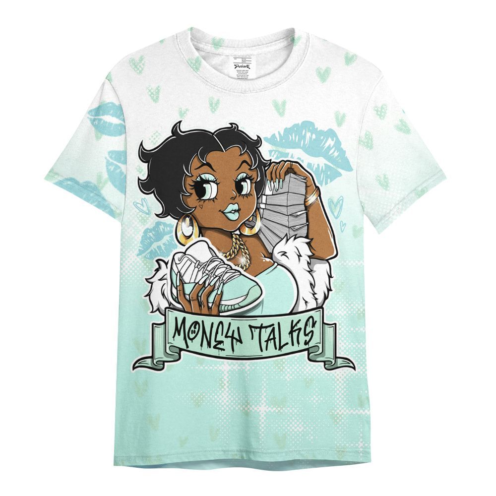 Shirt To Match Retro Low Igloo 11s - Moneys Talks Girl All Over Print
