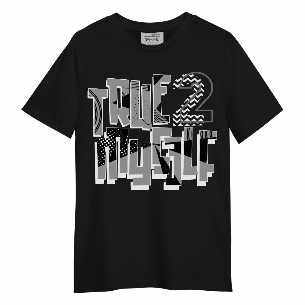 Shirt To Match Black Wolf Grey 12s - Too Myself Unisex Shirt