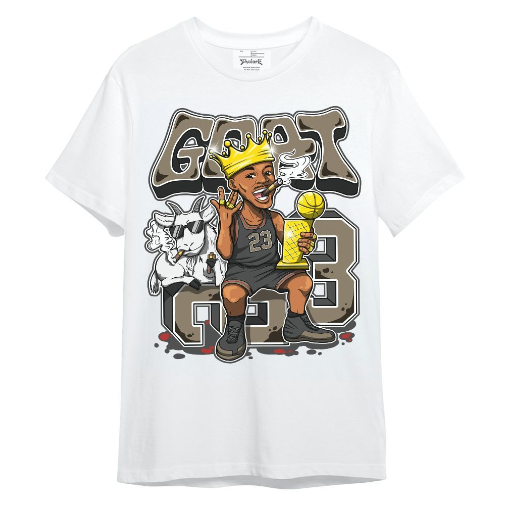 Shirt To Match Olive 9s - G.O.A.T Number 23 Unisex Shirt