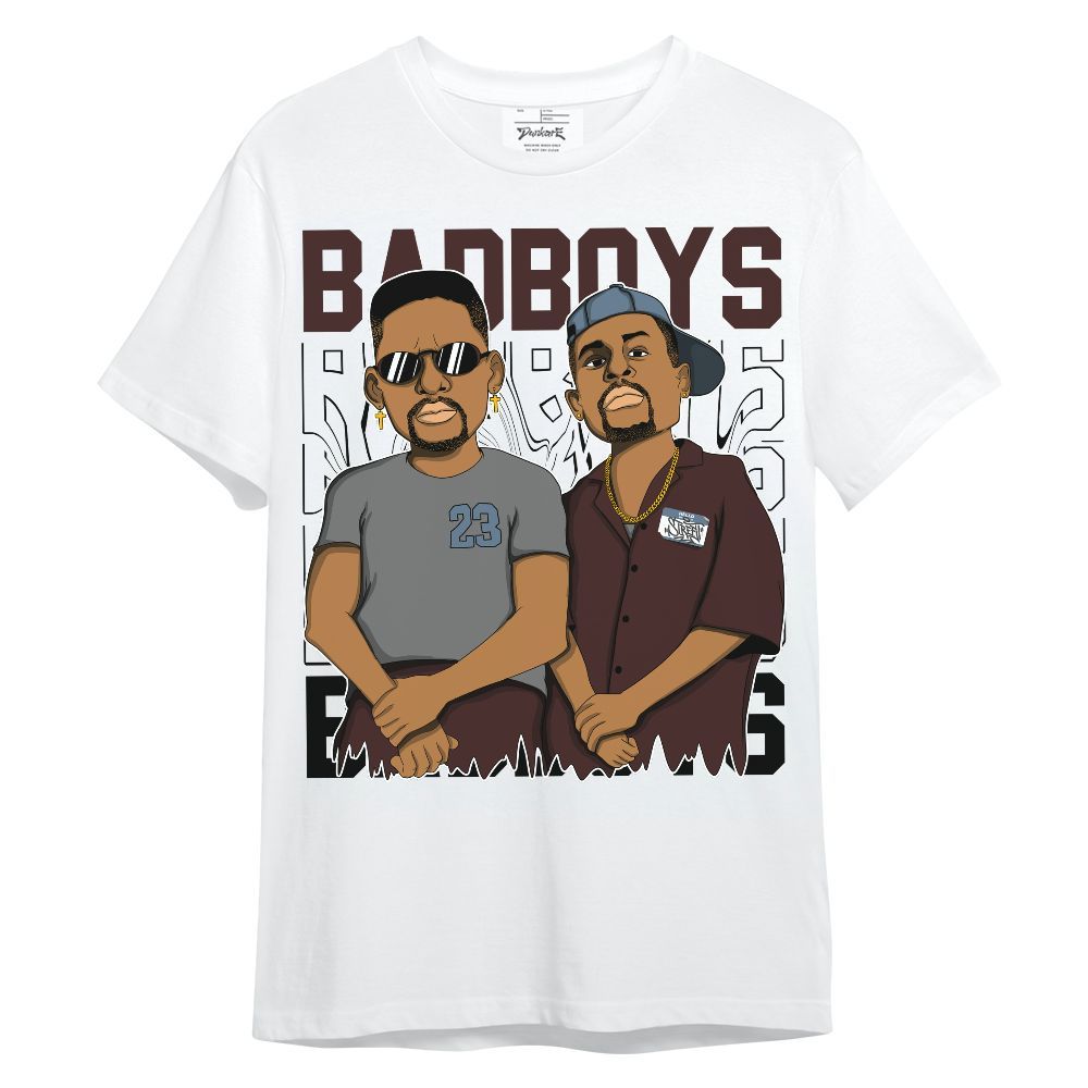 Shirt To Match Burgundy 5s - Bad Boys Funny Graphic Unisex Shirt