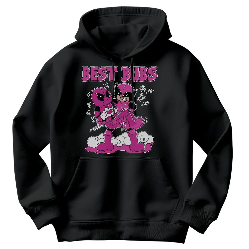 Sweatshirt To Match Dunk Low Active Fuchsia - Bubs Cartoon Graphic