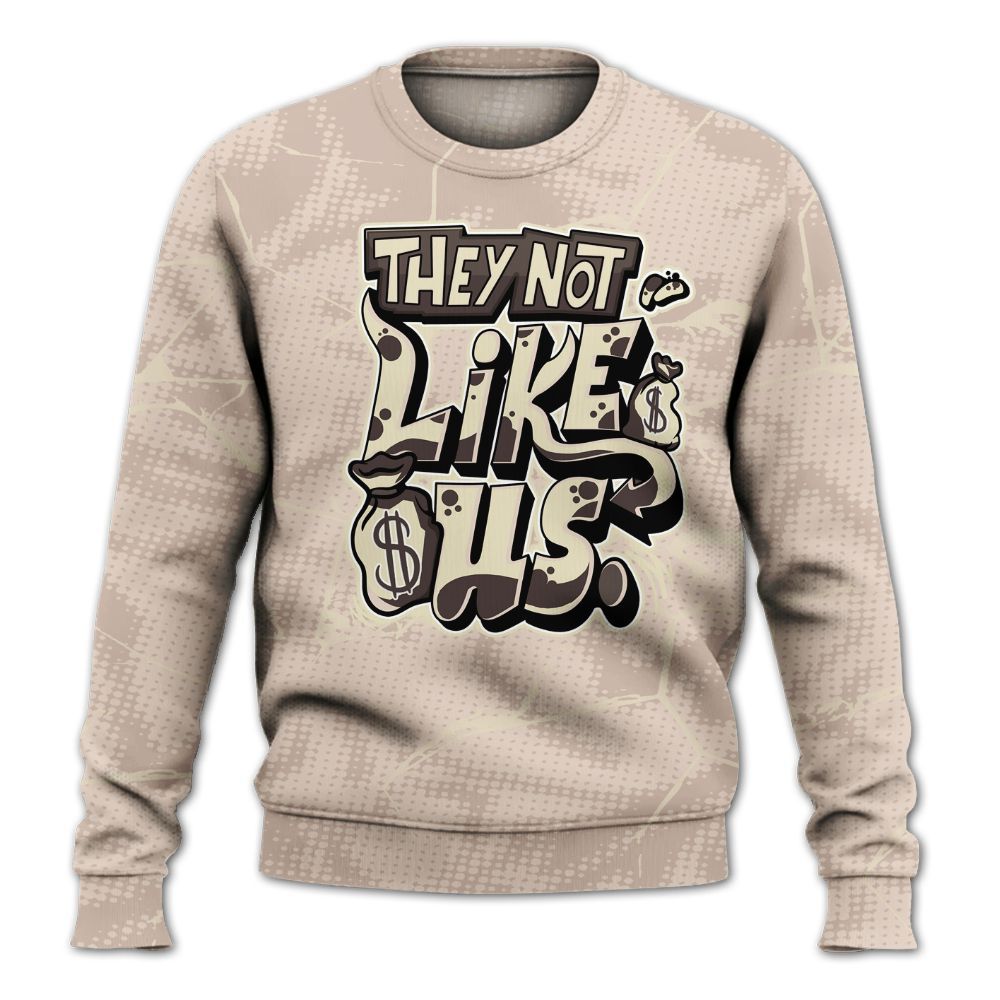 Sweatshirt To Match A Ma Maniere X Fossil Stone 4s - Dislike Us Graphic All Over Print