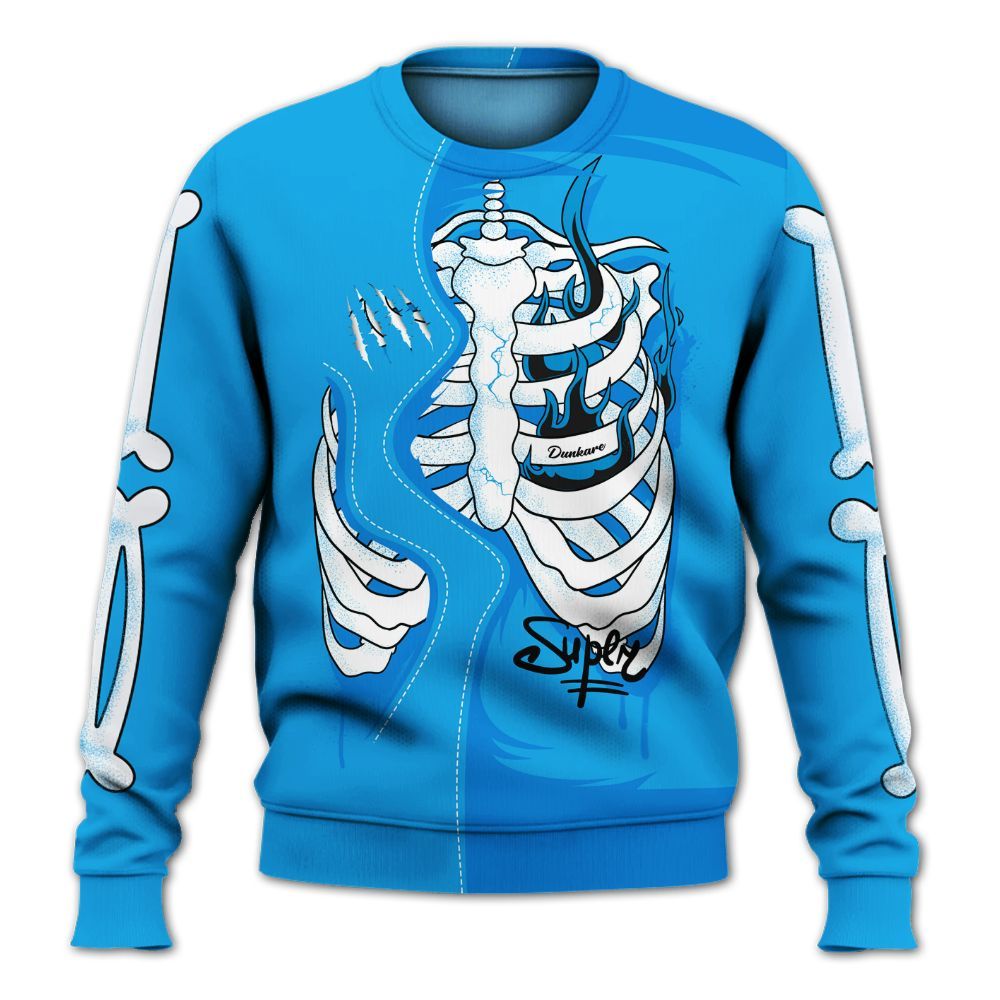 Sweatshirt To Match Black University Blue 2022 13s - It's The Kick For Me All Over Print