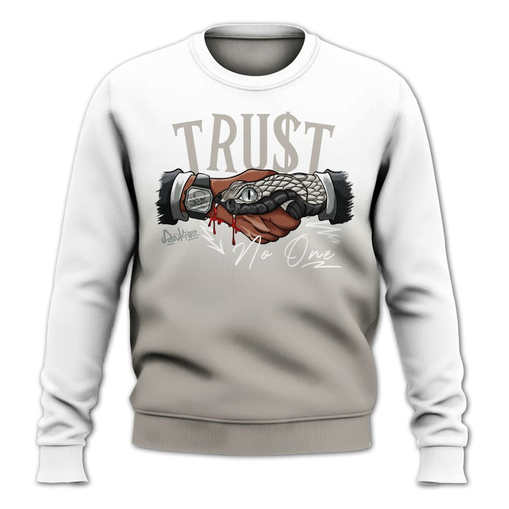 Sweatshirt To Match Dunk Low Appears Oreo - Snake Trust No One Drip All Over Print