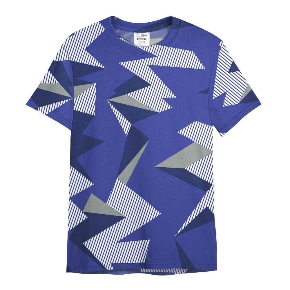 Shirt To Match Shox TL Royal - Geometric Camouflage Pattern All Over Print