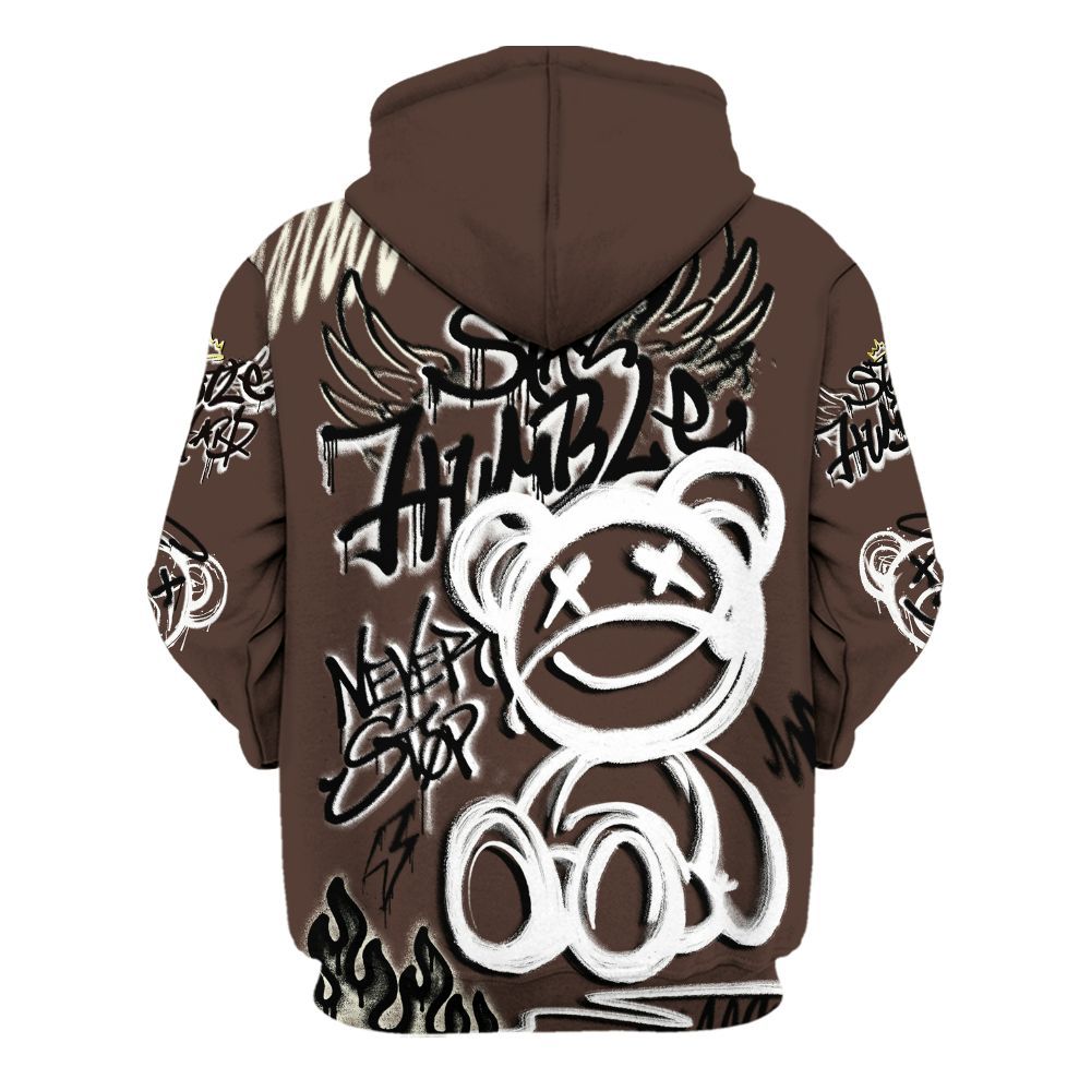 Hoodie To Match SoleFly Cafecito 12s - Humble Drip Streetwear Graffity All Over Print