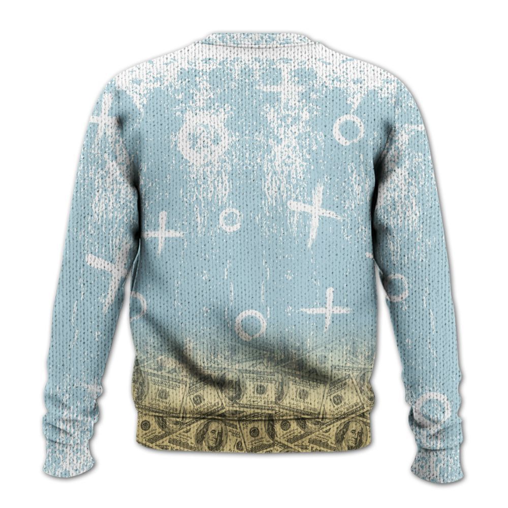 Knitted Sweater To Match Low Year Of The Snake 11s - Selfmade Unique Grunge