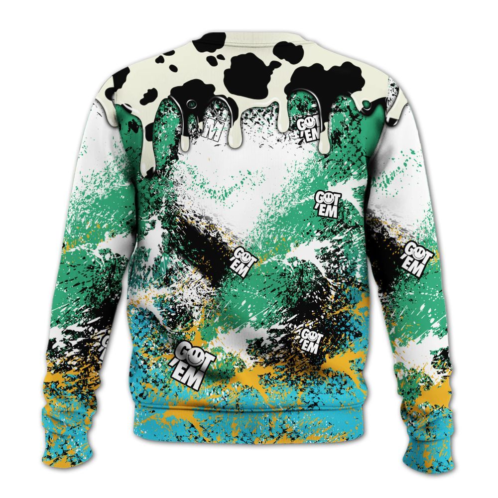 Sweatshirt To Match Dunk Chunky Dunky - Dripping 23 Drip All Over Print