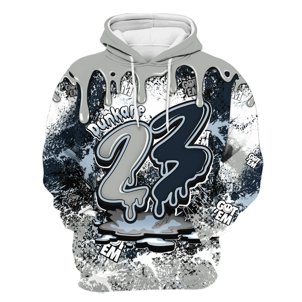 Hoodie To Match Retro Georgetown 6s - Dripping 23 Drip All Over Print