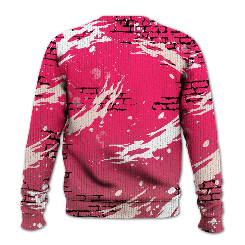 Sweater To Match A'One Hyper Pink Shirt, Values Of Loyalty Drip Graphic