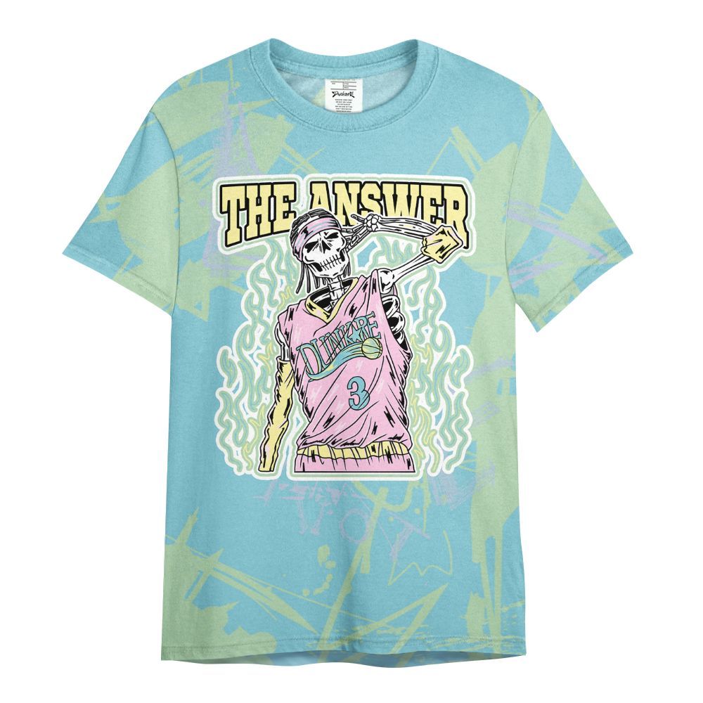 Shirt To Match SB Dunk Low Visty - Allen Answer Skeleton Messyz All Over Print
