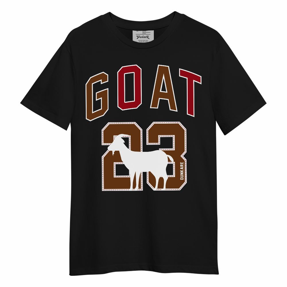 Shirt To Match Archaeo Brown 5s - 90s Basketball G.O.AT Number 23 Unisex Shirt