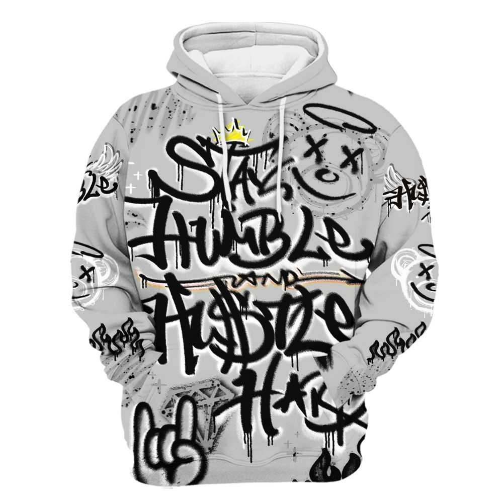 Hoodie To Match Retro White Oreo 4s - Humble Drip Streetwear Graffity All Over Print