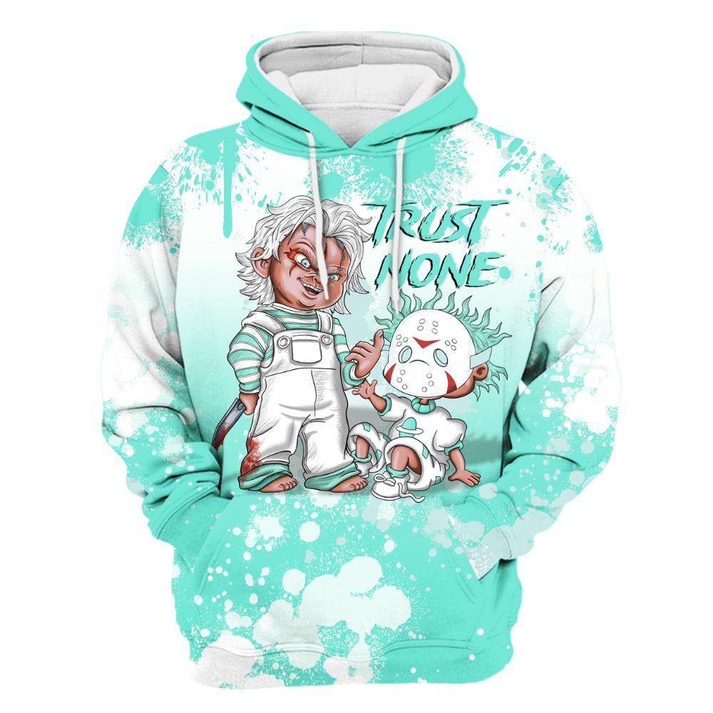 Hoodie To Match Retro Low Igloo 11s - Trust No One Scary All Over Print