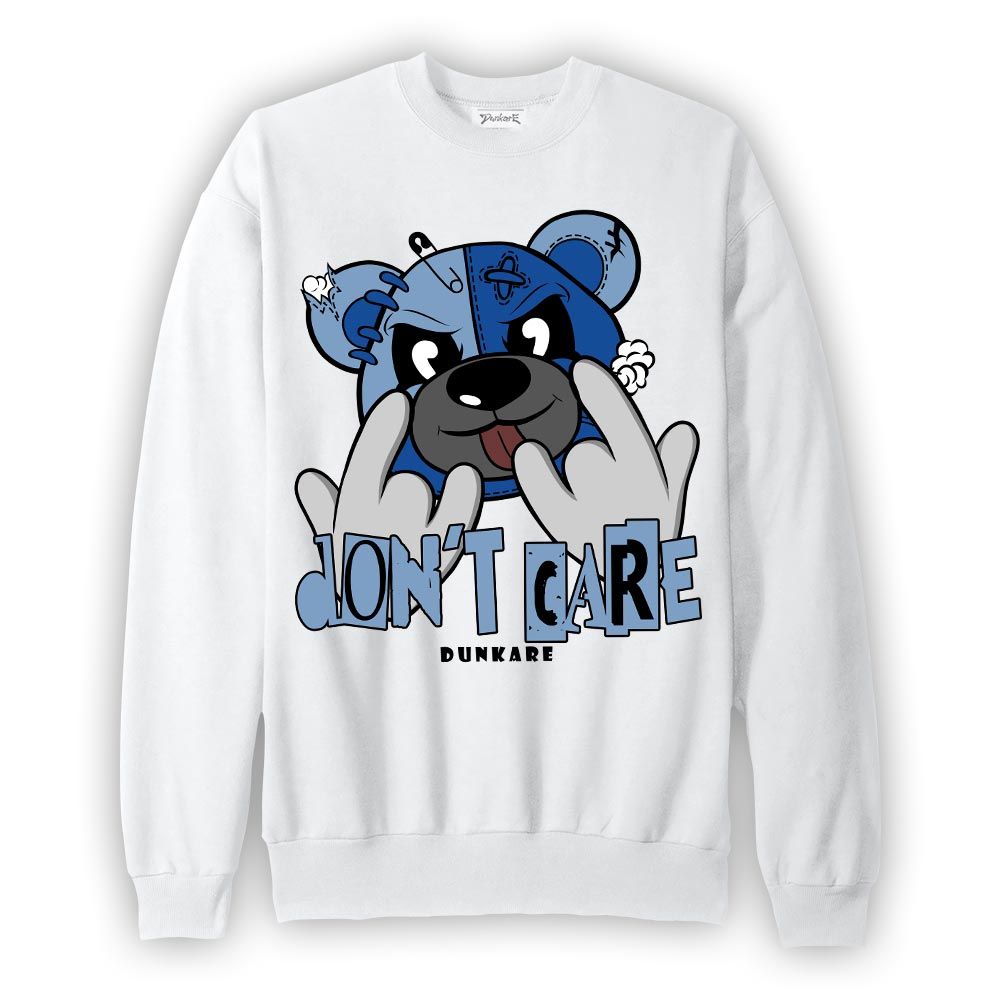 Sweatshirt To match Low Space Royal 11s Sweatshirt - Careless Bear Graphic
