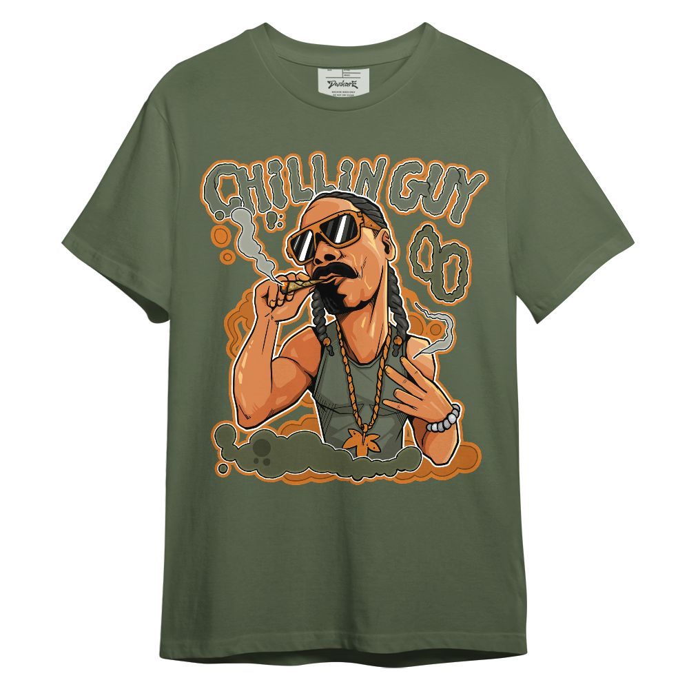 Shirt To Match Olive 5s - Chillin Guys Rapper Shirt Graphic Unisex Shirt