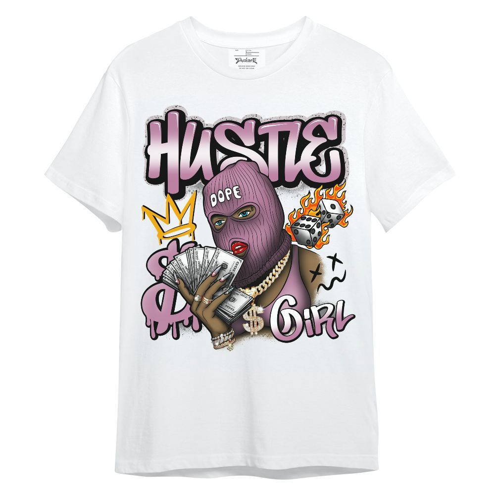 Shirt To Match Neutral Grey Black White Orchid 4s - Money Hustles Girl Streetwear Unisex Shirt