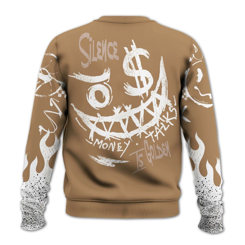 Sweatshirt To Match Kobe 4 Gold Medal - Mouth Burning Street Style All Over Print