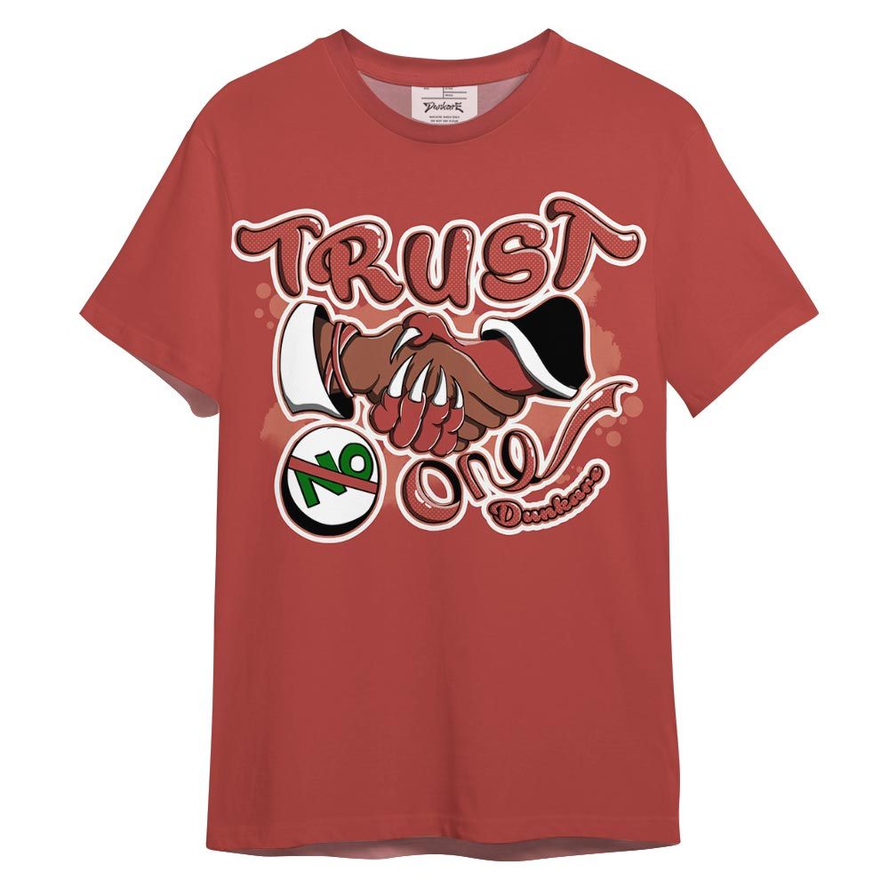 Shirt To Match Dune Red 13s - Devil Trust No One Shirt 3D Graphic Outfit 0705 LGH