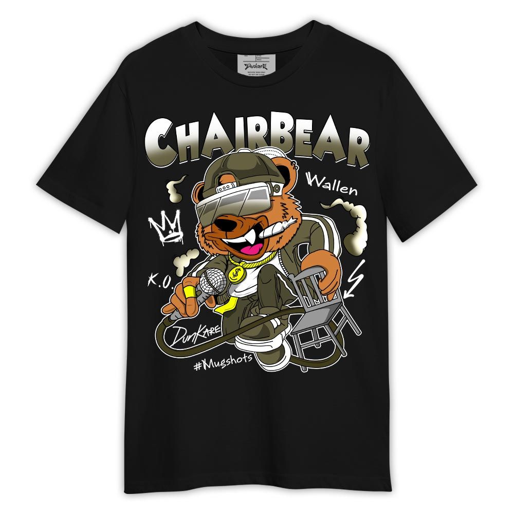 Shirt To Match Shirt ChairBear Wallen Mugshot, Olive 5s T-- To Match Sneaker Olive 5s Graphic Tee LTRP