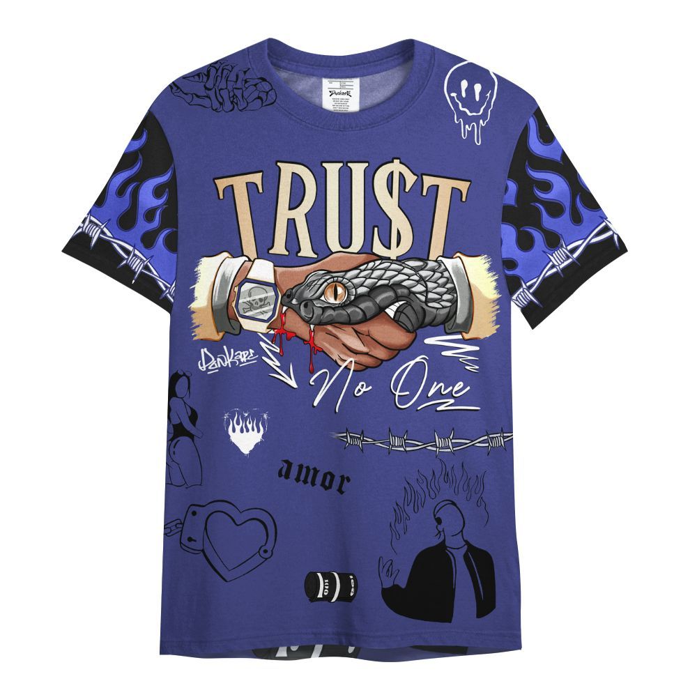 Shirt To Match JM Pro Black Concord - Snake Trust No One All Over Print